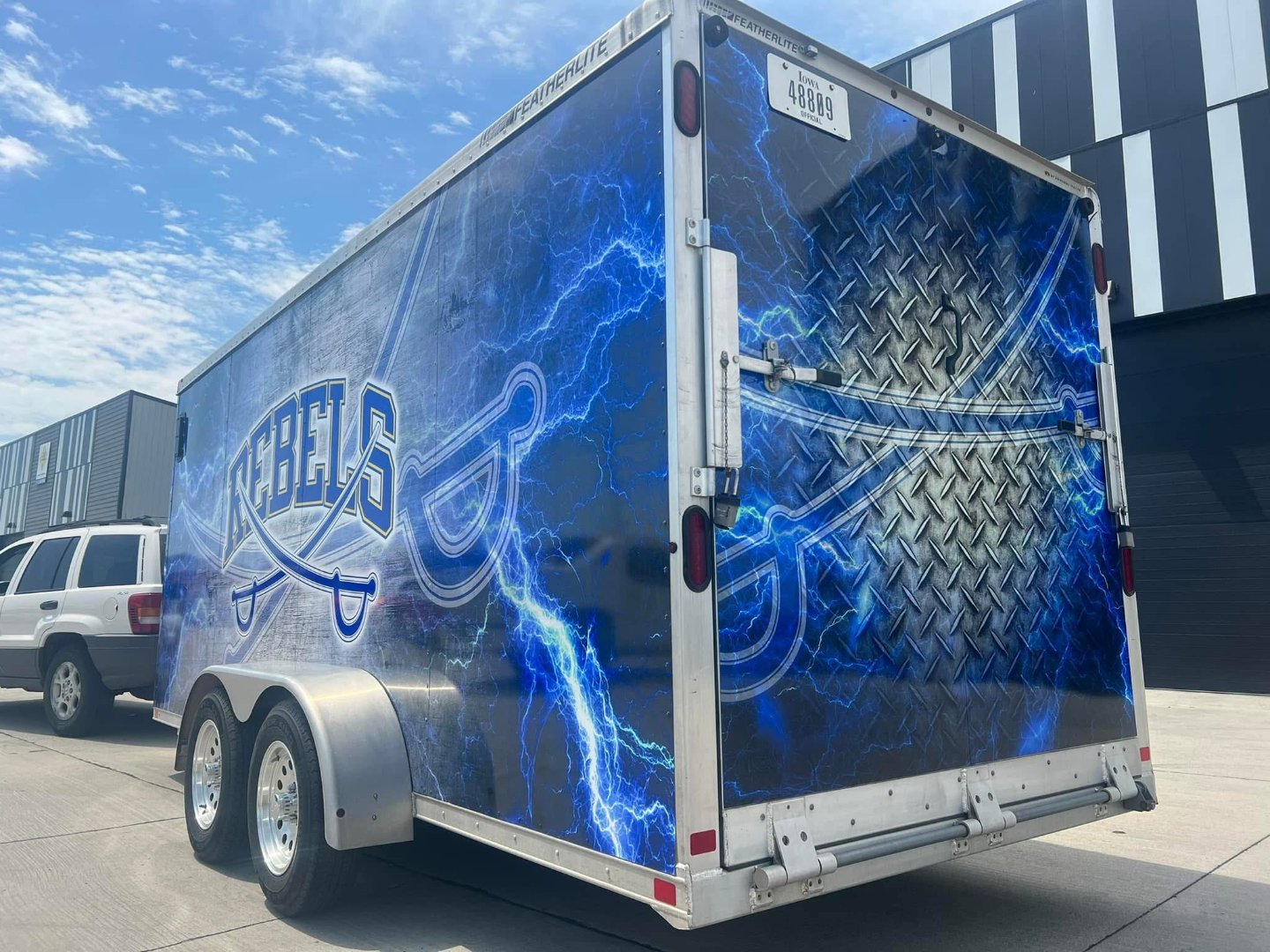 Rebels Enclosed Trailer