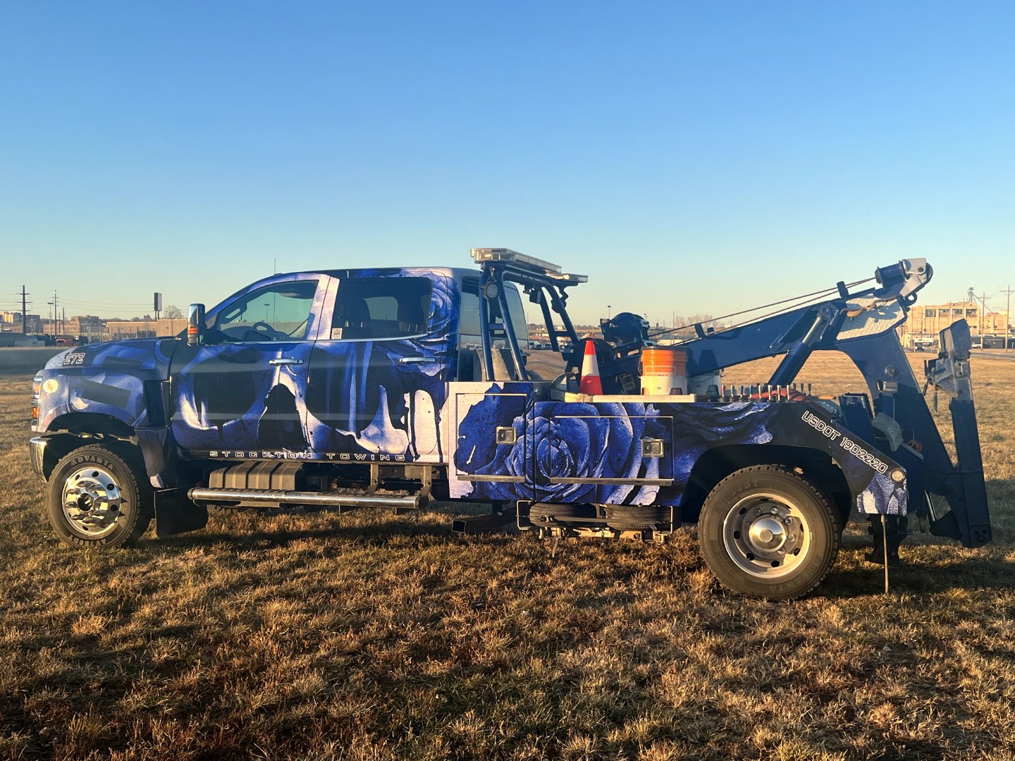 Stockton Towing — Skull & Roses