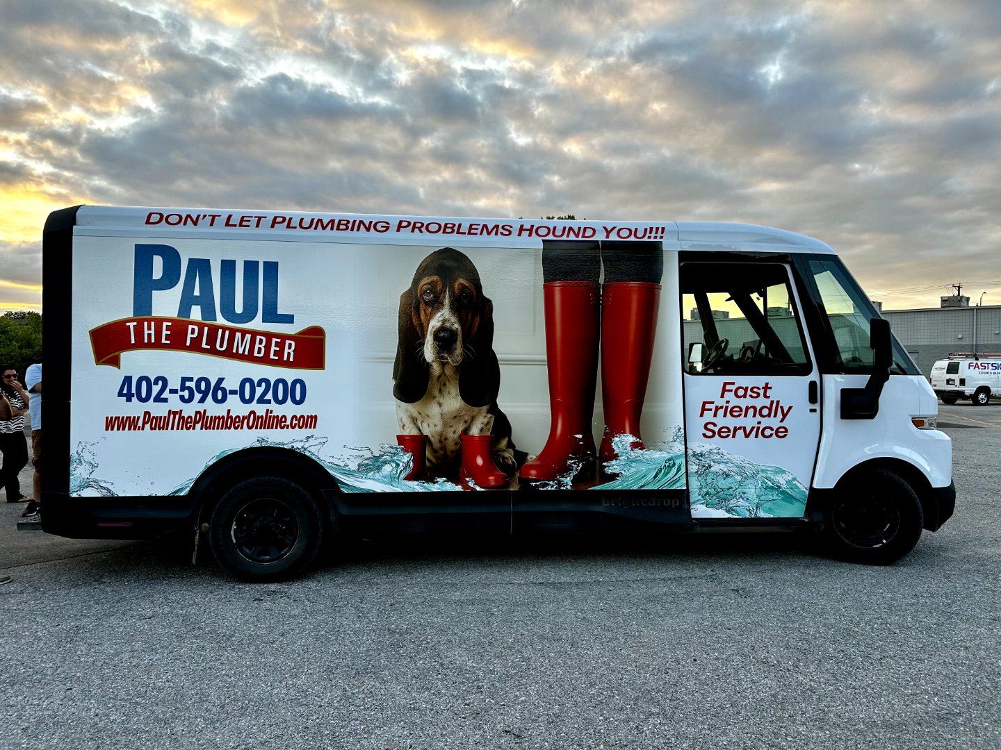 Paul the Plumber Van
