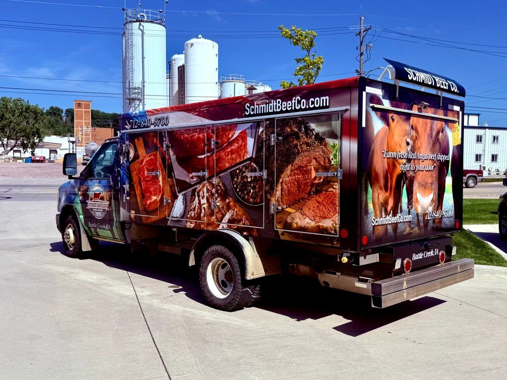 Schmidt Beef Co. Delivery Truck