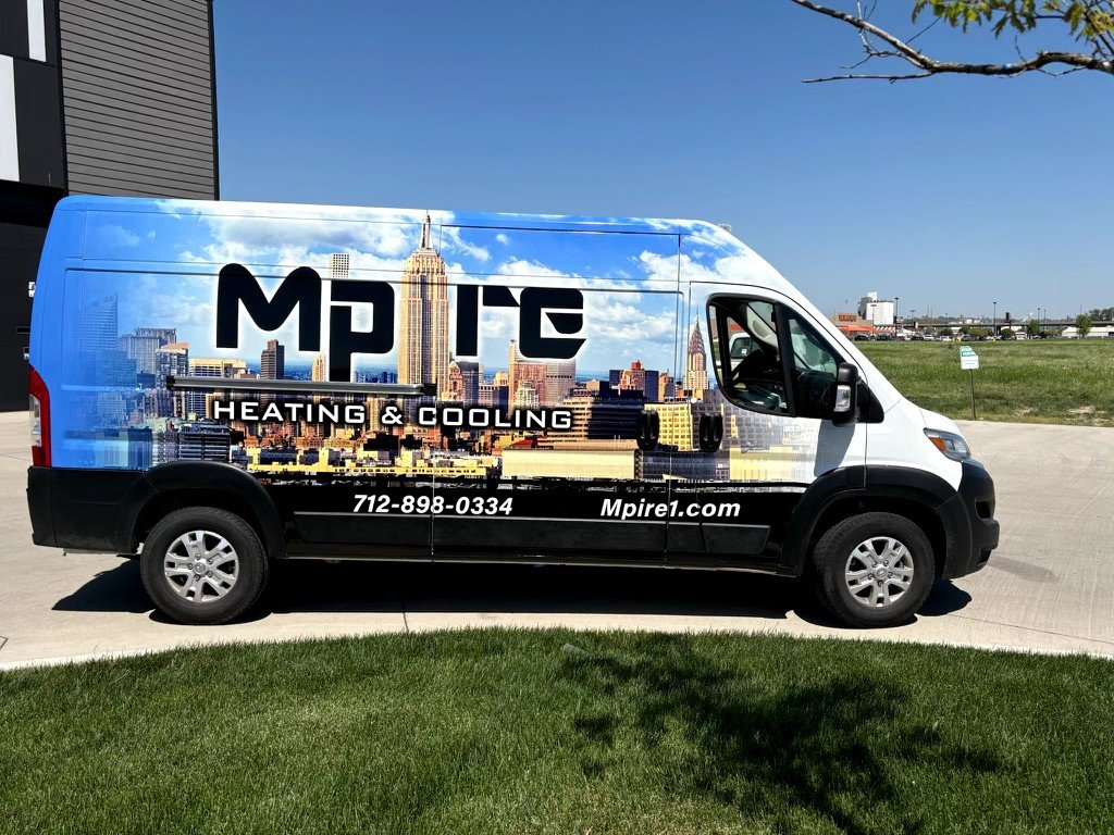 Mpire Heating & Cooling Van