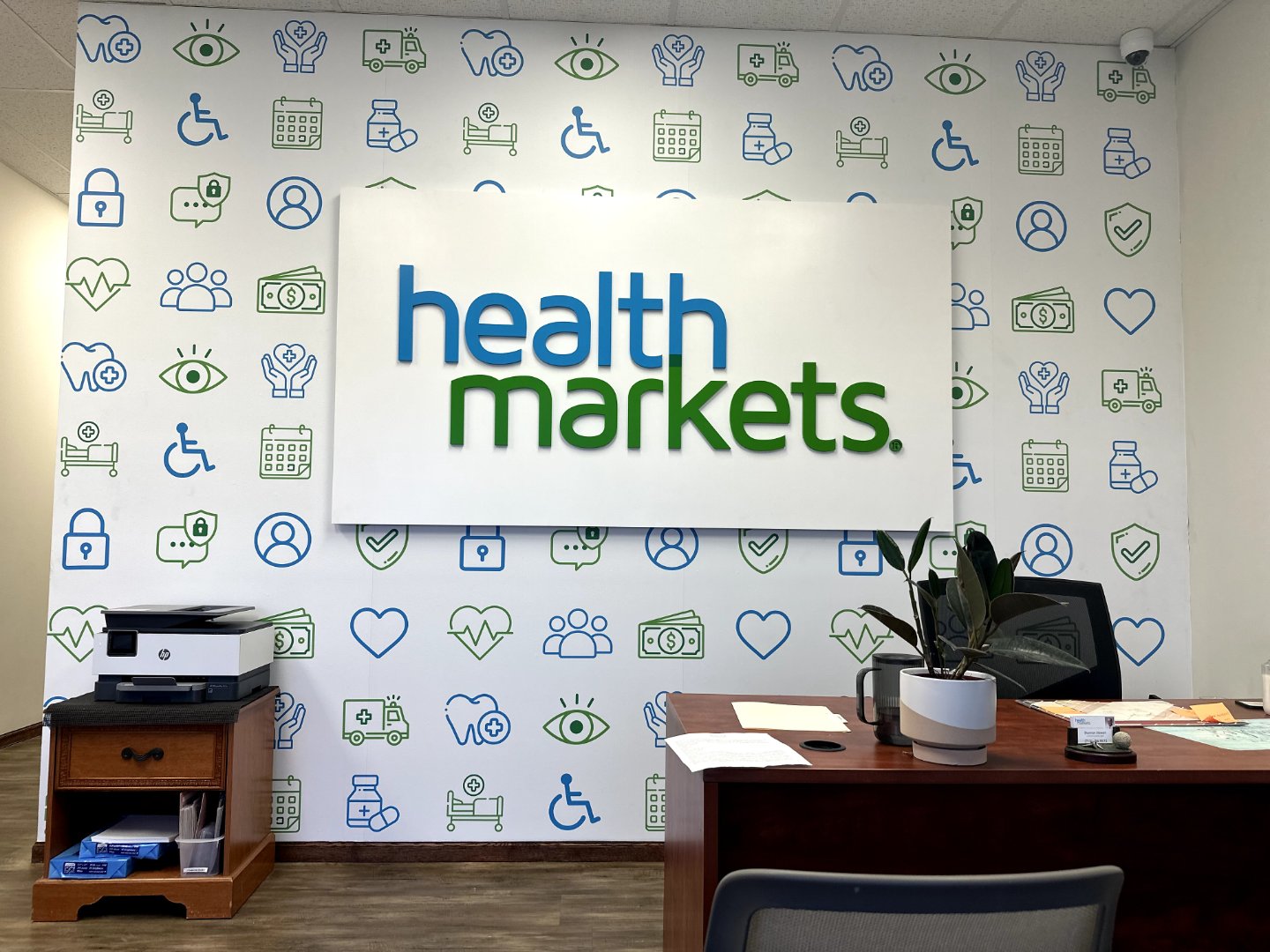 HealthMarkets Office Wall