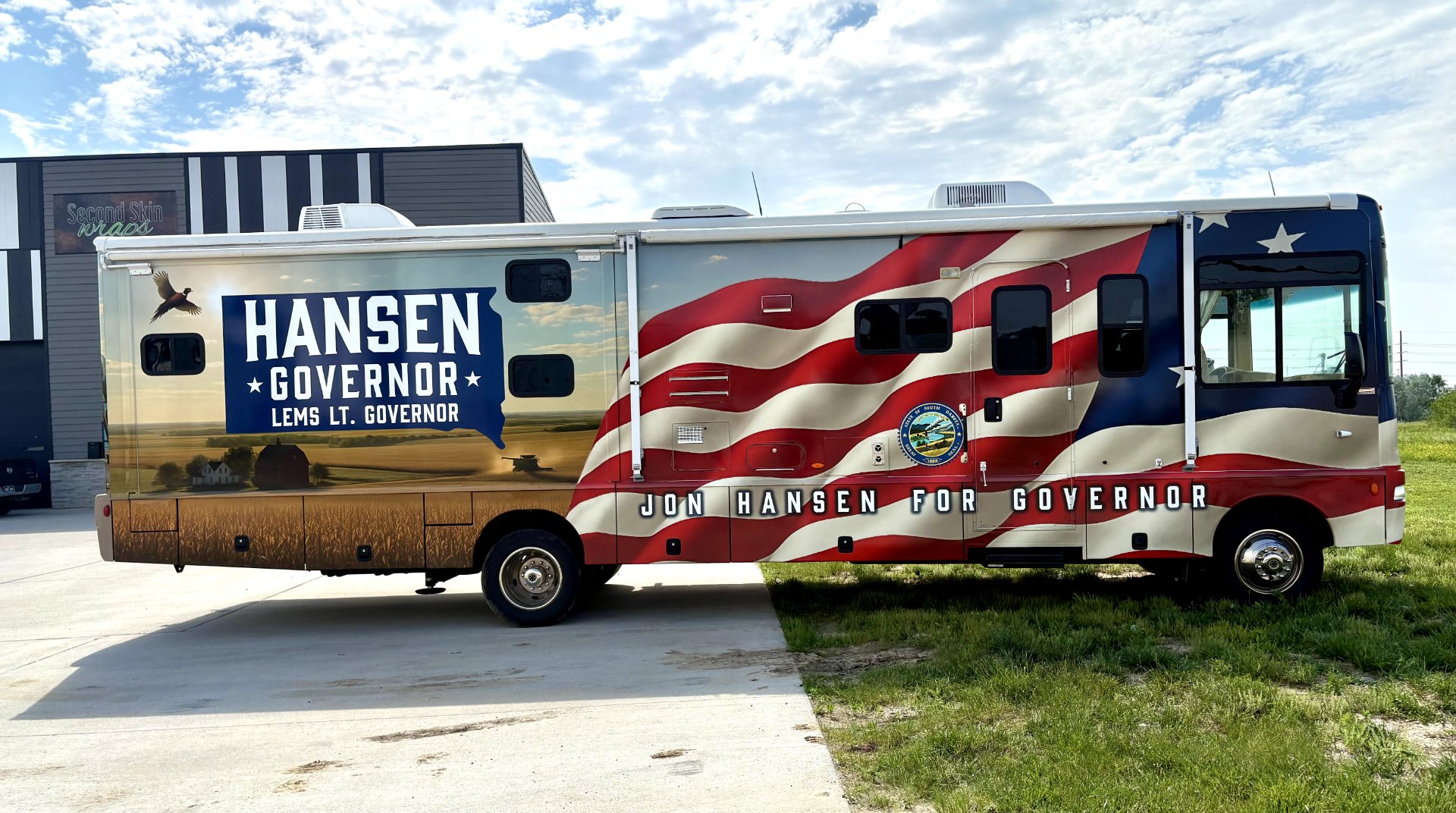 Hansen for Governor RV